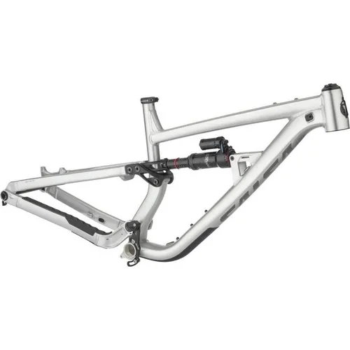 Salsa Cassidy Aluminium Rahmen, 29", L - Leicht und Robust - Der Salsa Cassidy Aluminium Rahmen in brushed aluminium ist ideal für anspruchsvolle Mountainbike-Abenteuer. Mit seinem leichten Design und der stabilen Bauweise bietet er beste Performance auf jedem Terrain.