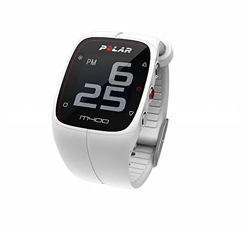 Polar Trainingscomputer M400 HR, Weiß, 90051347