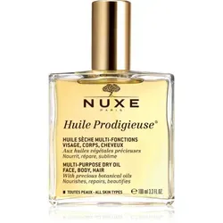 Nuxe Huile Prodigieuse Nf 100 ML - Ganzkörperpflege mit multifunktionalem Pflegeöl, nährt Haut und Haare und verleiht einen strahlenden Glow.