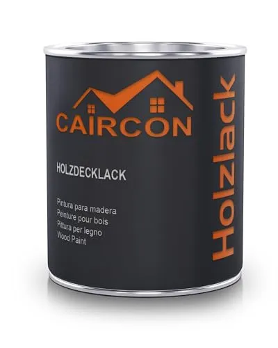 Holzfarbe Holzlack für Innen Außen Möbelfarbe Holzanstrich Rustikal Rot - 750ml