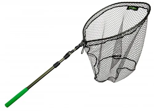 Gunki Kescher Fast Clip 65x60-35 | Gummiert EVA-Griff | Stabil Leicht