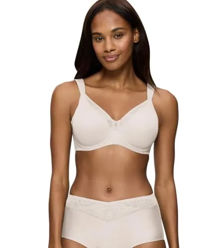 Triumph True Shape Sensation T Minimizer-BH Damen, Elfenbein (Fresh Powder) 70D - Minimizer-BH für optimalen Halt und Komfort, aus weichen Materialien mit Komfortträgern und einem eleganten Detail am Mittelsteg.