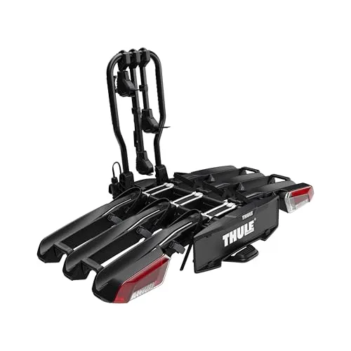 Thule EasyFold 3 Fahrradträger – Flexibel für E-Bikes und mehr - Fahrradträger mit innovativem Design, ideal für E-Bikes und Familienabenteuer. Faltbar für einfache Lagerung und Transport, mit sicherem Sitz für diverse Rahmen.