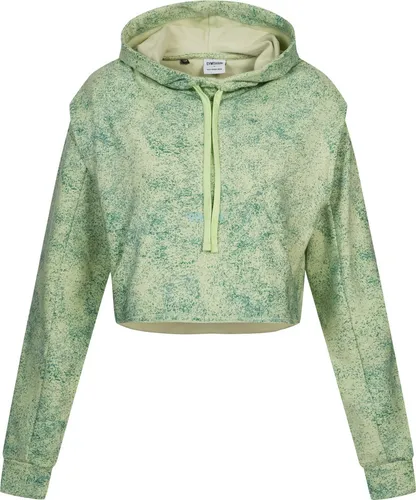 S|Gymshark Chalk Damen Crop Hoodie GLPO4454-LSP