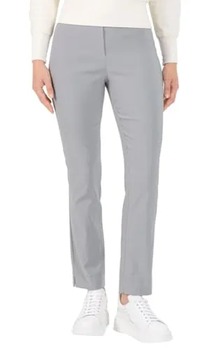 Stehmann INA-740 Damenhose - Bequeme, stretchige Damenhose in Silber, ideal für den Alltag – bitte mindestens 1 Nummer kleiner bestellen!