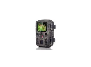 BRAUN PHOTOTECHNIK Scouting Cam Black200 Mini Wildkamera - Kompakte Wildkamera für Tag- und Nachtaufnahmen mit 2 MP Sensor, 1080p Videoauflösung und blitzschneller Auslösezeit von 0,5 Sekunden – ideal zur Tierbeobachtung und Objektschutz.