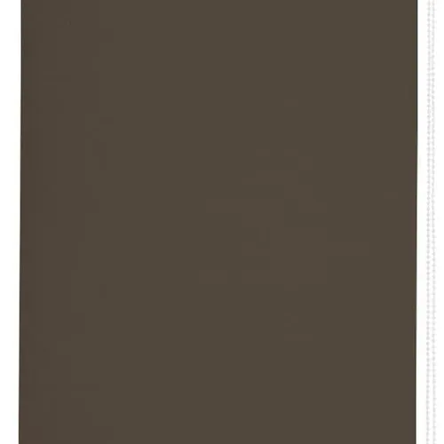 Victoria M. Klemmfix Tenebra Verdunkelungsrollo / Thermorollo, 40 x 160 cm, dunkelbraun ohne Bohren mit Wärmeschutz & Sichtschutz, Kettenzug – ideal für Schlaf- & Kinderzimmer