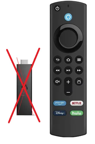 Ersatz Amazon Alexa Fernbedienung Fire TV Stick (2. Gen.)