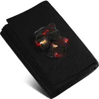 EVOCAMP Feuerfeste Unterlage 60x30 cm hitzebeständig bis zu 982 °C, Feuerfester Stoff ideal als Feuerschutzmatte oder als Grillunterlage, Hitzeschutzmatte Nicht brennbar, feuerfeste Platte Brandschutz