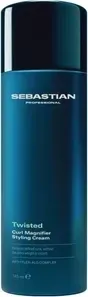 Sebastian Professional Twisted Curl Magnifier Styling Cream 145 ml - Styling-Creme für definierte Locken, 145 ml, sorgt für langanhaltende Formgebung und Geschmeidigkeit ohne zu beschweren.