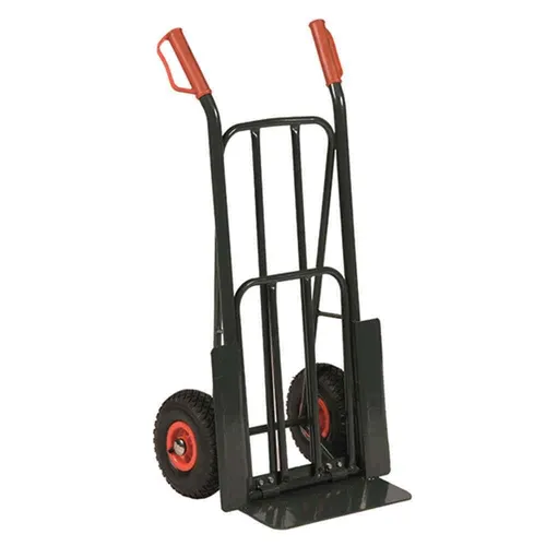 FORT Profi Sackkarre KXL-250 - Transportgeräte & Rampen - Robuste Sackkarre mit ausklappbarem Ladeboden, Treppenrutsche und 250 kg Traglast, ideal für schwere Lasten.