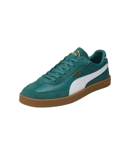 Puma Club II Era Damen Sneaker – Emerald Ice/Puma Weiß, 44 EU - Stylische Damen Sneaker im Regular Fit mit Schnürung und Wildleder-Overlays für einen trendigen Look und hohen Tragekomfort.