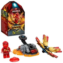 LEGO 70686 Ninjago Kais Spinjitzu-Kreisel - NINJAGO Zubehörset mit Minifigur, actionreiches Spielvergnügen für Kinder ab 7 Jahren