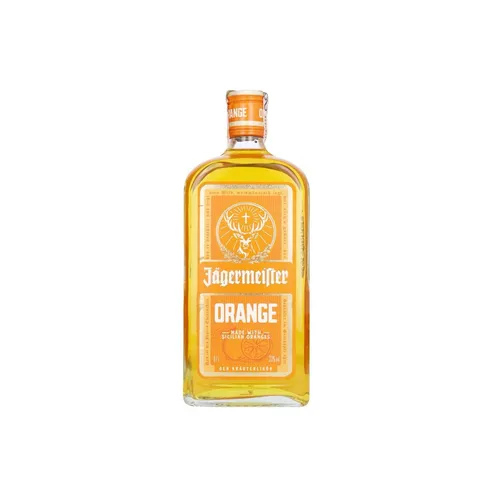 Jägermeister ORANGE Kräuterlikör 0,7 l - Fruchtiger Kräuterlikör mit 33% Vol., ideal für Cocktails und besondere Anlässe. Genießen Sie den einzigartigen Geschmack von Jägermeister ORANGE!