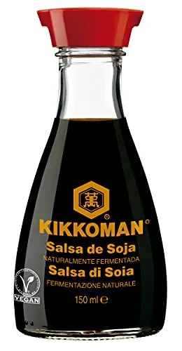 Kikkoman SOJA-SC.DISP KK 150 ML GF - Stärke & Bindemittel, original Kikkoman Sojasauce in praktischer 150ml Dispense, ideal für eine optimale Geschmacksentfaltung in Ihren Gerichten.