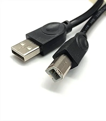 T-ProTek USB Kabel Drucker Druckerkabel Scanner Anschluss kompatibel für Dymo LabelWriter 450 Turbo