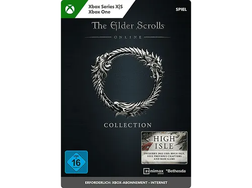 The Elder Scrolls Online Collection High Isle - Xbox Series X S & Xbox One - Xbox One Spiele, erlebe das größte Next-Gen-Rollenspiel mit Zugriff auf das Grundspiel, das neue Kapitel „High Isle“ und alle vorherigen Kapitel.
