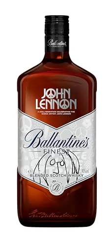 Ballantine's Finest x John Lennon Limited Edition Whisky - LIMITIERTE EDITION: Ein Blended Scotch Whisky, inspiriert von John Lennon, mit vielschichtigen Aromen und edler Verpackung – das perfekte Sammlerstück für Musikliebhaber.