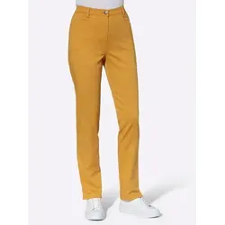 sheego Jeans 156751_21 - Komfortable Damenjeans - Damenjeans mit seitlichem Dehnbund, Gürtelschlaufen und praktischen Taschen. Ideal für den täglichen Komfort, mit kleinen Fußschlitzen und einer modischen Fußweite von ca. 36 cm.