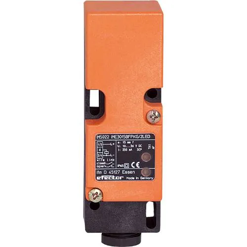 ifm Electronic Induktiver Sensor 40 x 40 mm IM0010 - Industrie-Induktive Näherungssensoren, präzise Erkennung von Metallobjekten ohne Kontakt, ideal für automatisierte Prozesse.