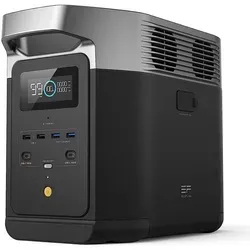 EcoFlow DELTA 3 Portable Powerstation 1024Wh - Leistungsstarke tragbare Powerstation mit 1800 W Dauerleistung und ultraschneller Aufladung in 45 Minuten. Ideal für Outdoor-Aktivitäten und Notstromversorgung – sicher und zuverlässig.