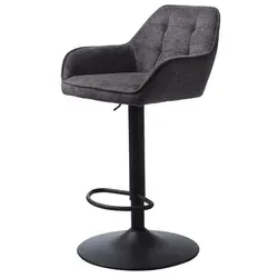 Unique Furniture NOLAN Barstuhl Grau - Stilvoller Sitzkomfort - Der Unique Furniture NOLAN Barstuhl in Grau bietet elegantes Design und hohen Sitzkomfort. Ideal für moderne Küchen und Bars. Mit robustem Stoffbezug und stabiler Konstruktion.