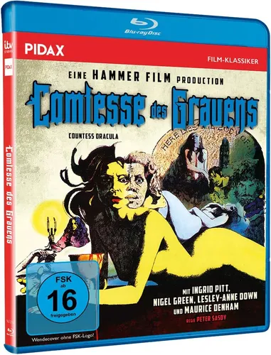 Comtesse des Grauens - Kultiger Horrorfilm Blu-ray Ingrid Pitt