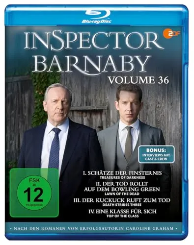 Inspector Barnaby - Vol. 36 Blu-ray - Erleben Sie die spannende Krimiserie in der deutschen Originalfassung auf Blu-ray. FSK ab 12 freigegeben, ideal für Fans von packenden Ermittlungen!