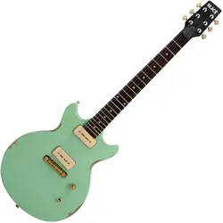 Slick SL60 SG E-Gitarre Surf Green