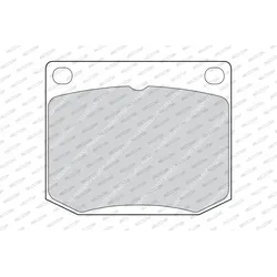 Ferodo Bremsbelagsatz PREMIER ECO FRICTION FDB818 - Bremsscheiben, umweltfreundliche Bremsbeläge mit geringer Abnutzung und exzellenter Bremsleistung für sicheres Fahren.