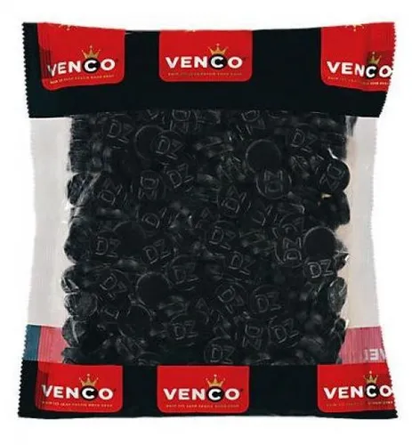 Venco Dubbel Zoute Rondjes (1000 Gr. NL) Doppelt Salzige Runden