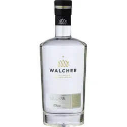 Walcher Grappa Bianca - Milder Tresterbrand aus regionalen Früchten, traditionell destilliert für einen harmonischen Geschmack. Ideal für den Genuss nach dem Essen oder zu herzhaften Snacks.