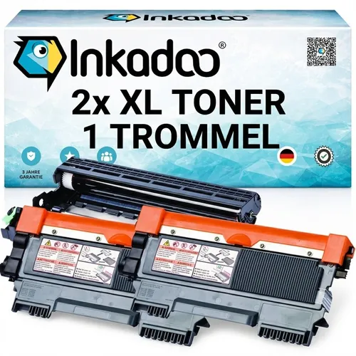 Toner+Trommel kompatibel Brother DCP-7055w 7057 HL-2130 2135w FAX 2840 2845 2940