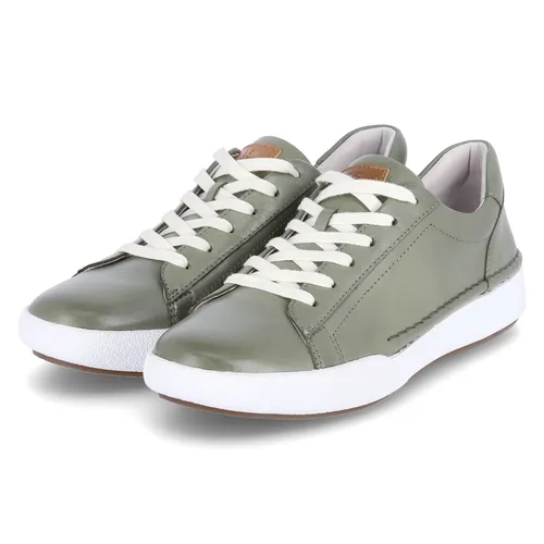 Josef Seibel Claire 01 Sneaker in Grün, Größe 37 - Stylische Sneaker für den Alltag, aus hochwertigem Leder mit herausnehmbarer Innensohle. Bequem und perfekt für lässige Looks.