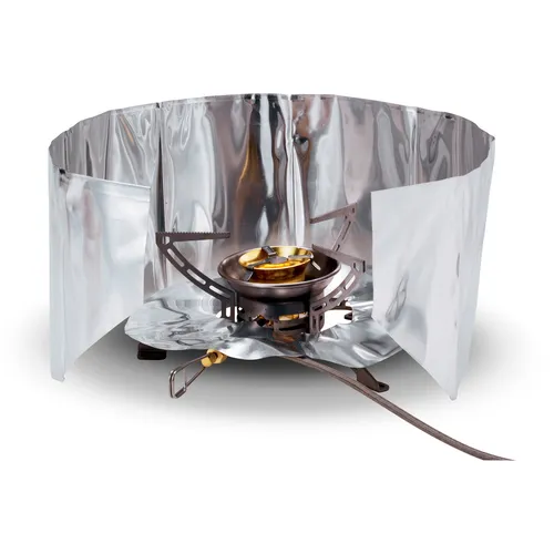Windscreen and Heat Reflector Set - Windschutz uni