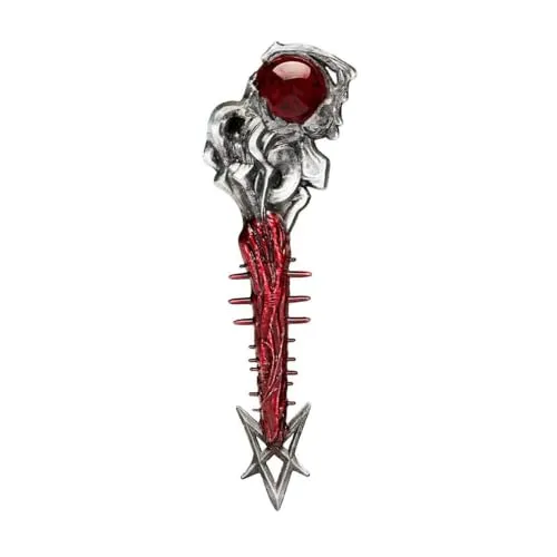 Blizzard DIABLO IV - Hell Key Sammlerstück Replik - Games - Hochwertige 3D-Replik des Höllenschlüssels aus Diablo IV mit kunstvollen Gravuren, ideal für Sammler und Fans des Spiels.