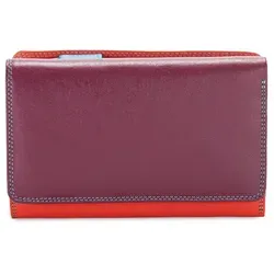 Mywalit Medium Tri-fold Geldbörse aus Leder – Rot 14 cm - Elegante Mywalit Geldbörse aus hochwertigem Leder, kompakt und praktisch für den Alltag. Ideal für die sichere Aufbewahrung Ihrer Karten und Bargeld.