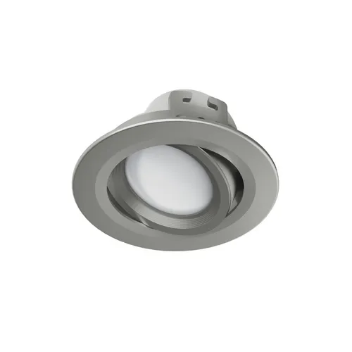 Hama WLAN WiFi LED Einbauspot Strahler 5W (=35W) Verstellbar App Satin-Nickel
