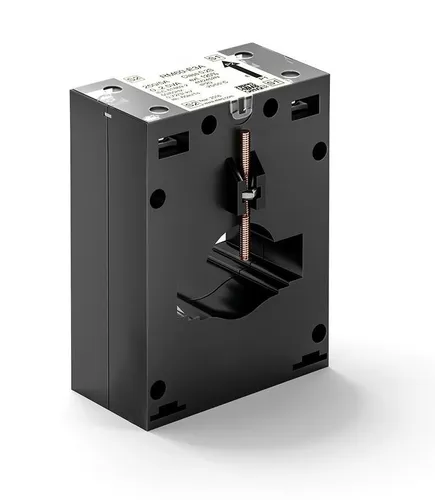 Janitza Electronic 300/5 Kl. 0,2S Aufsteckstromwandler - Präziser Aufsteckstromwandler für Verrechnungszwecke, mit 300 A primärem Strom und 5 A sekundär, ideal für professionelle Anwendungen. Geprüfte Genauigkeit und mit Berührungsschutz ausgestattet.