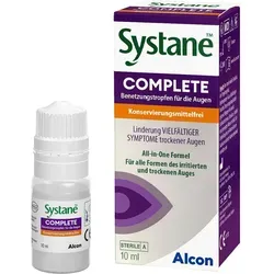 SYSTANE COMPLETE Augentropfen 10 ml - SYSTANE COMPLETE bietet eine effektive Benetzung für trockene Augen. Die praktischen Tropfen sind konservierungsmittelfrei und ideal für den täglichen Gebrauch.