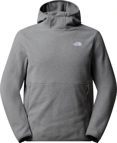 THE NORTH FACE GLACIER Fleece Hoodie 2026 tnf mid grey heather - S - Schnelltrocknender Fleece Hoodie aus 100% recyceltem Polyester für optimalen Komfort. Ideal als leichte Wärmeschicht nach Outdoor-Aktivitäten. Verstärkte Stretcheinfassungen sorgen für eine perfekte Passform.