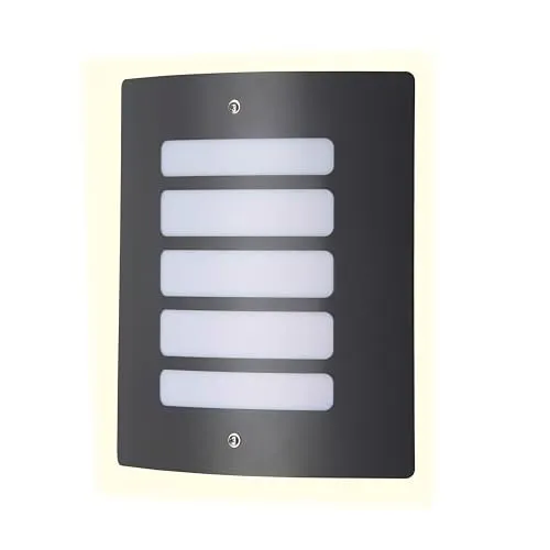 Brilliant Todd Außenwandleuchte anthrazit wetterfeste Außenlampe Wandlampe außen für Hauswand, Eingang & Garten E27 Sockel