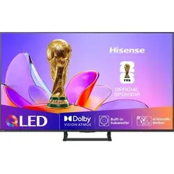Hisense A7Q 65A79Q Fernseher 165,1 cm (65") 4K Ultra HD Smart-TV WLAN Schwarz - Schwarz