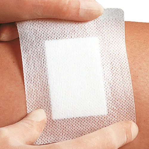 LohmannundRauscher Curapor Pflaster, elastisch und steril, 7 x 5 cm - Einzelverpackte, elastische Wundpflaster aus atmungsaktivem Material. Hautfreundlicher Kleber für Allergiker, schützt und polstert die Wunde ohne zu verkleben.