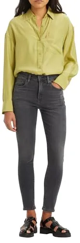 Levi's Damen 721™ High Rise Skinny Jeans - Jeans mit hohem Bund und Lift-Effekt, der die Silhouette betont. Hergestellt aus nachhaltigem TENCEL Lyocell für ein angenehmes Tragegefühl.