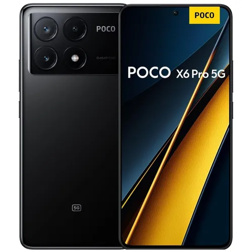 Xiaomi POCO X6 Pro 5G Smartphone - 8GB RAM, 256GB Speicher, beeindruckendes 6,67" AMOLED Display mit 120Hz und 64MP Dreifachkamera für atemberaubende Fotos