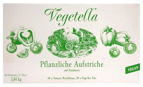 Carnella Fleischaufstrich Sortiment 60 x 24g - Leber & Pute - Brotaufstriche mit herzhaftem Geschmack, ideal für Snacks und Vorspeisen. Enthält 60 Portionen aus Österreich, perfekt für abwechslungsreiche Genussmomente.