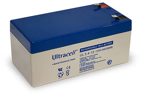 Ultracell Bleigel-Akku PS1230 VdS 12V 3,4 AH 134x67x60