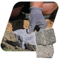 GALAMIO Stein Granit 7/9 gespalten - Hochwertiger Naturstein für kreative Gestaltung - Sonstige Elektroinstallationsartikel, ideal für anspruchsvolle Bauprojekte und individuelle Landschaftsgestaltung mit einzigartiger Optik.