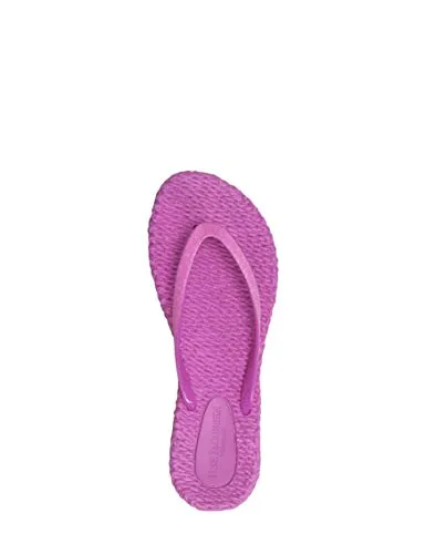 Ilse Jacobsen HORNBÆK | Cheerful01 | Damen Flip Flops mit Glitter | Dänische Design | Sommer Strand Zehentrenner | Azalea Pink | 39 EU